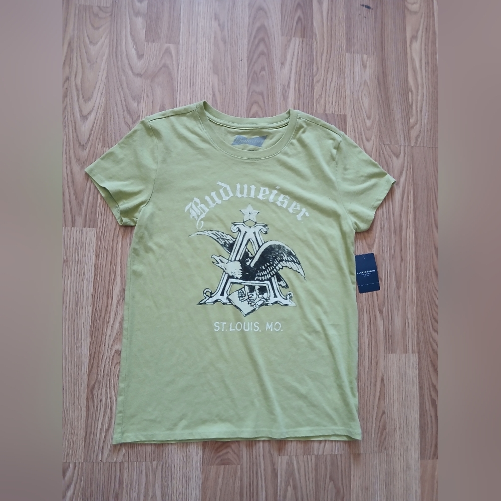 Lucky Brand Budweiser Graphic T-Shirt NWT